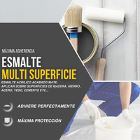 Hidroesmalte al Agua Base Mate Tintométrica para Muebles de Diseño
