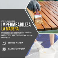 Barniz Tinte al Agua Hidrowood Colores para Restauración de Madera
