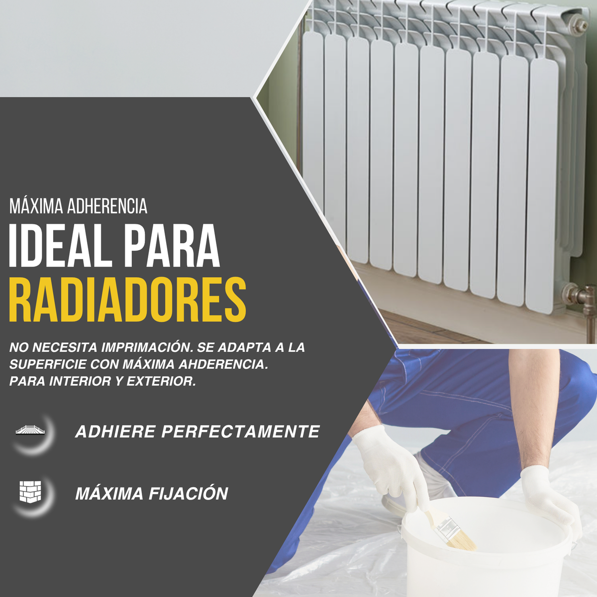 Esmalte al Agua Aspecto Cerámico Bicomponente para Encimeras y Baños