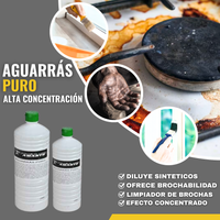 Aguarrás Puro Esencia de Trementina Natural para Arte