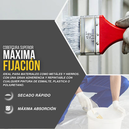 IMPRIMACIÓN SINTETICA SOBRE OXIDO Y ANTIOXIDANTE | Snappyblue®