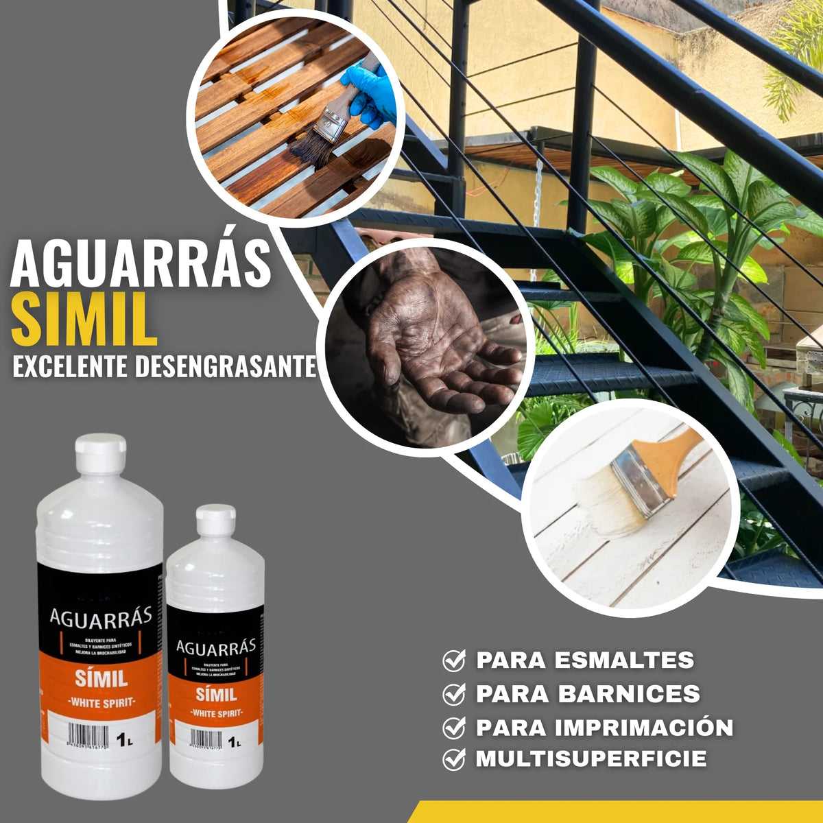 DILUYENTE AGUARRÁS SÍMIL | Snappyblue®
