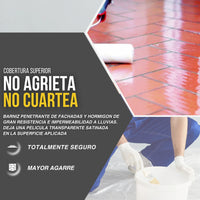 BARNIZ SINTÉTICO PENETRANTE ESPECIAL FACHADAS Y SUELOS