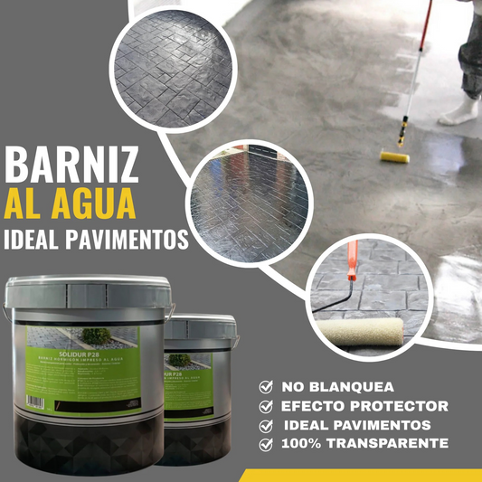 BARNIZ AL AGUA ESPECIAL SUELOS  | INCOLORO | Snappyblue®