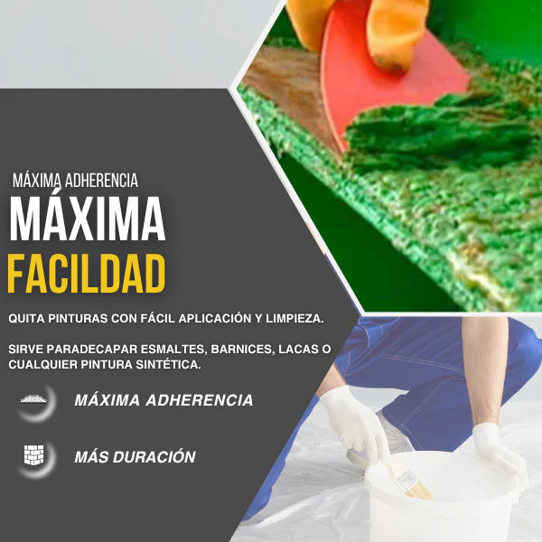 DECAPANTE QUITA PINTURAS EN GEL 1L | Snappyblue®