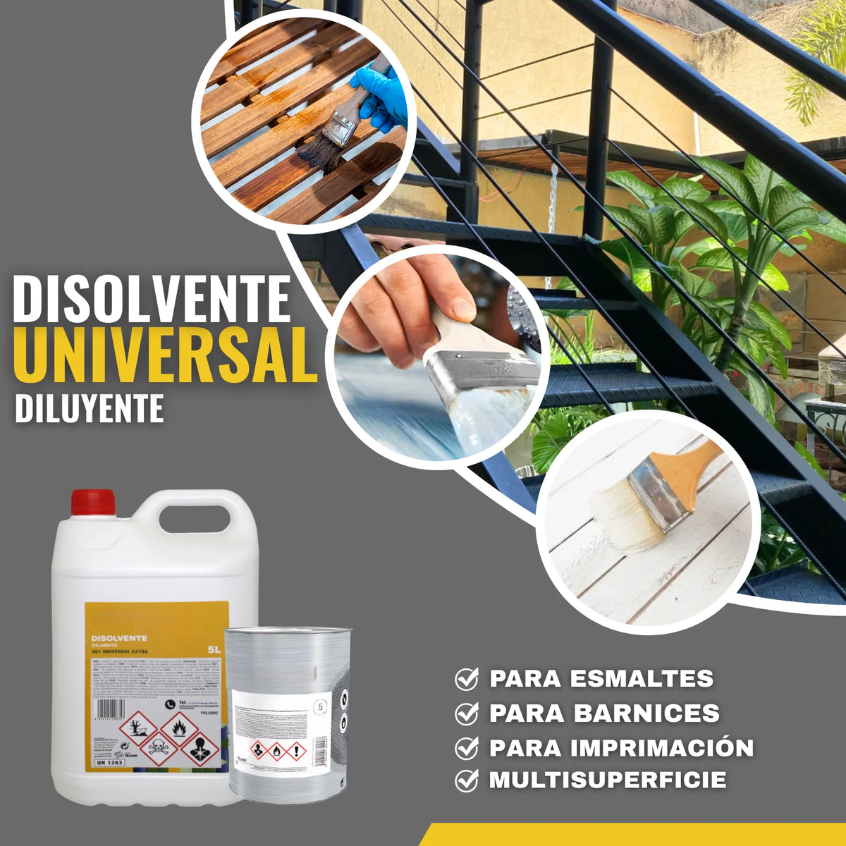 DILUYENTE DISOLVENTE UNIVERSAL | Snappyblue®