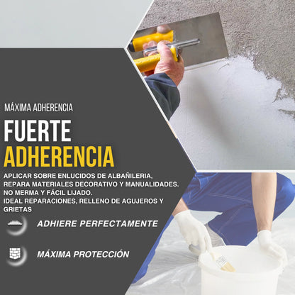 ESCAYOLA ALTAMENTE ADHERENTE 1KG | Snappyblue®