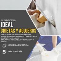 Escayola Altamente Adherente para Molduras y Trabajos Finos