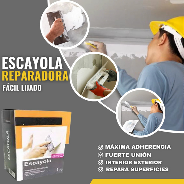 Escayola Altamente Adherente para Molduras y Trabajos Finos