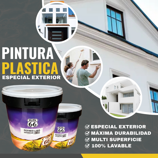 Revestimiento Acrílico Mate R-66 Económico para Fachadas Exteriores