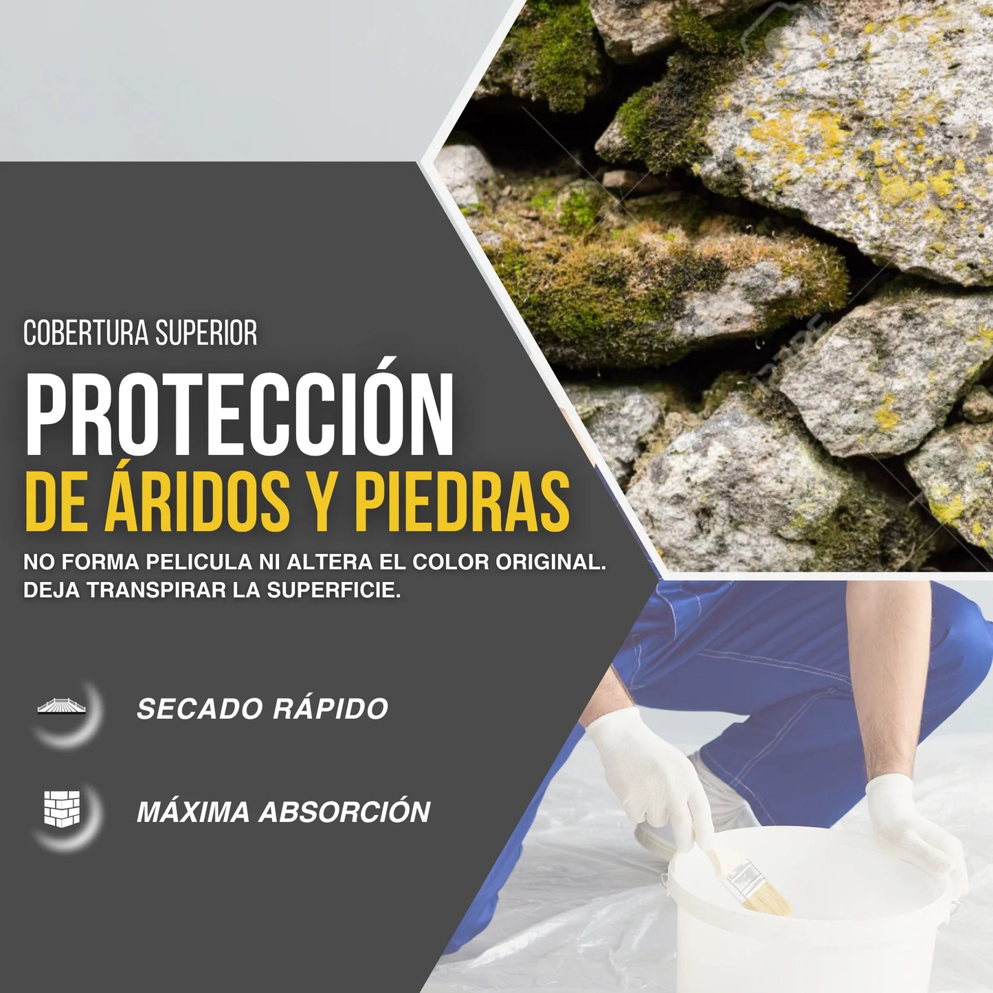 HIDROFUGANTE ANTI MOHO INVISIBLE AL AGUA  | Snappyblue®