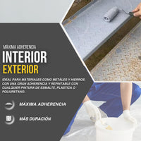 IMPRIMACIÓN PARA HIERRO Y METALES BLANCA | Snappyblue®