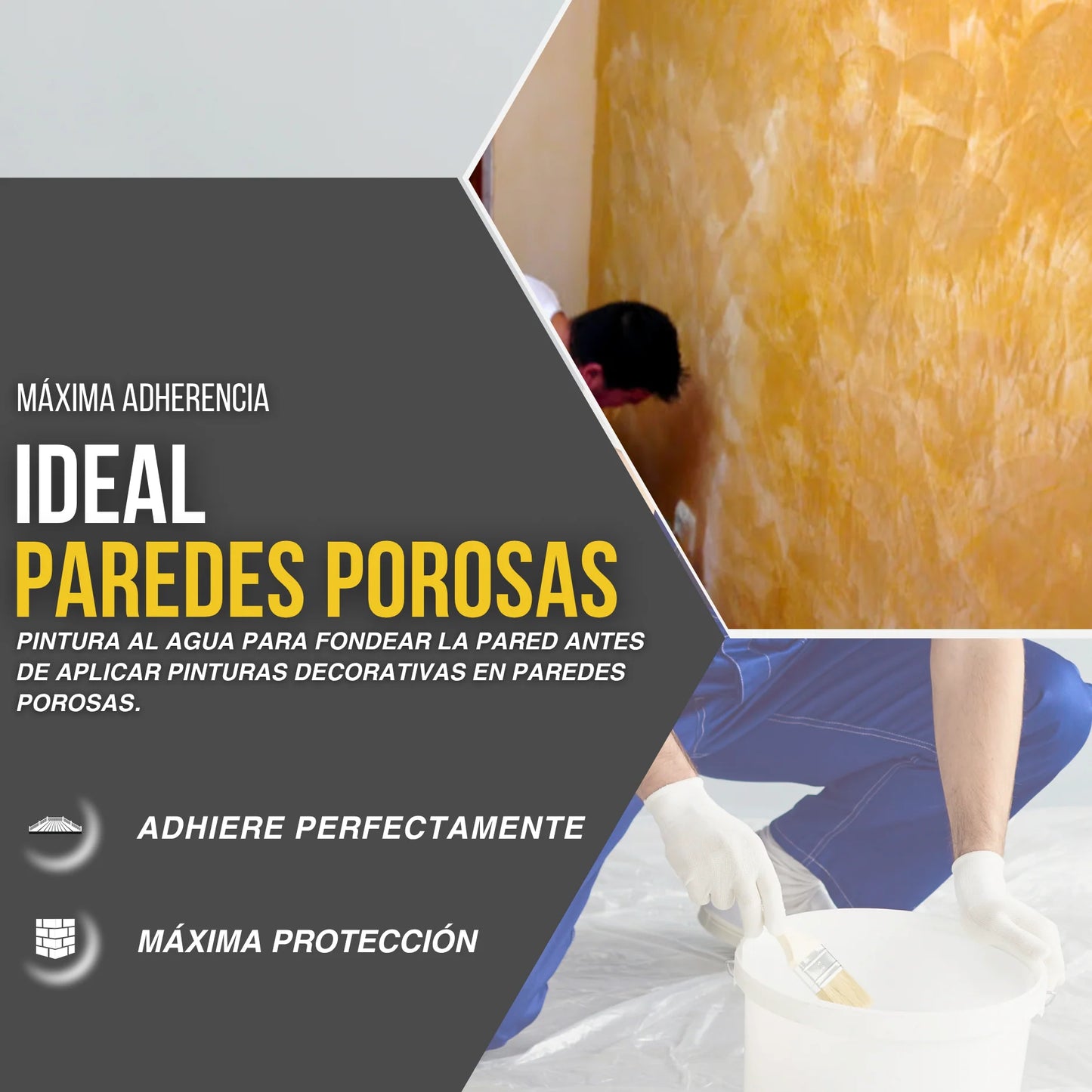 IMPRIMACION PARA DECORACIÓN INTERIOR -BLANCO