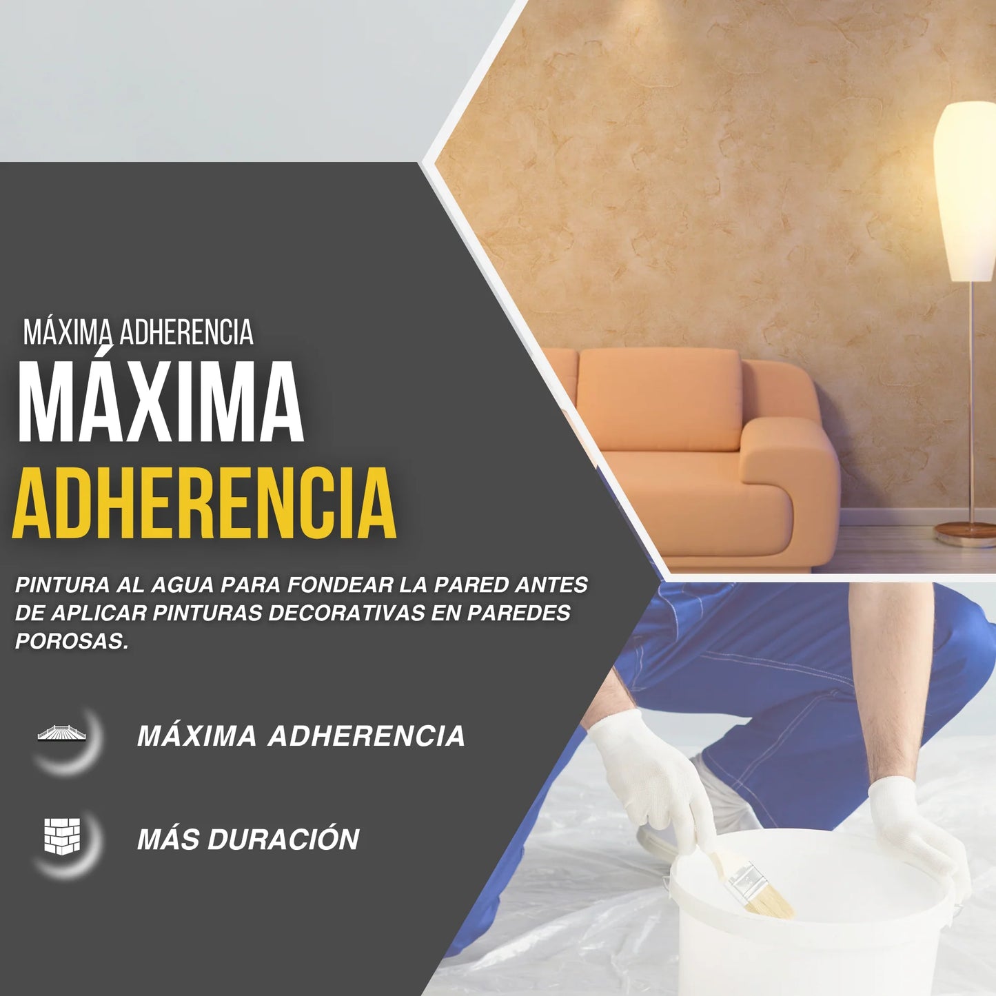 IMPRIMACION PARA DECORACIÓN INTERIOR -BLANCO