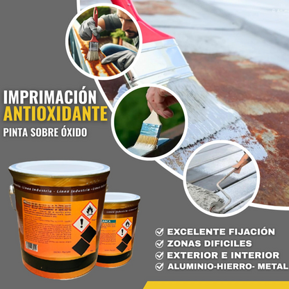 IMPRIMACIÓN SINTETICA SOBRE OXIDO Y ANTIOXIDANTE | Snappyblue®