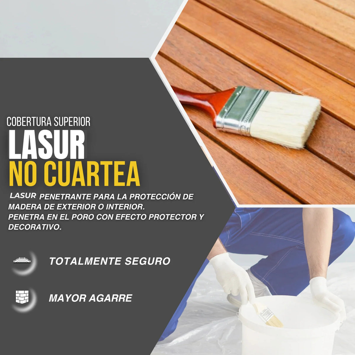 LASUR AL AGUA XYLAMAR IMPREGNANTE  | Snappyblue®