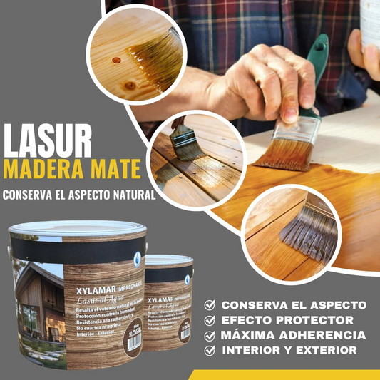 LASUR AL AGUA XYLAMARA | MATE | BRILLO | SATINADO