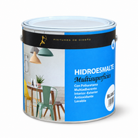 Negro - Hidroesmalte al Agua Mate para Muebles, Madera y Metal