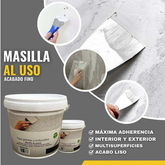 MASILLA EN PASTA - AL USO ULTRA RESISTENTE DE INTERIOR