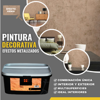 Pintura Decorativa Kenia Efecto Safari Textura Arenosa