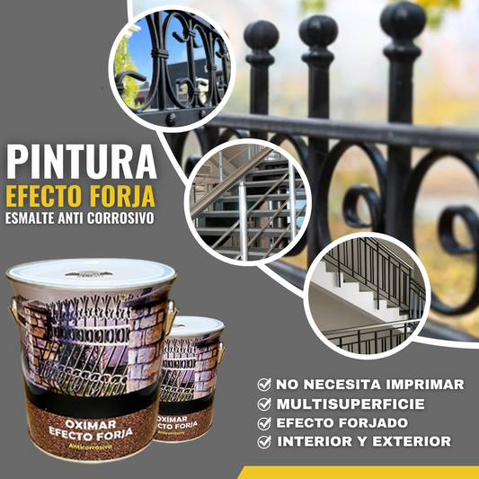 ESMALTE EFECTO FORJA OXIMAR LISO | Snappyblue®