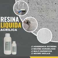 Resina Acrílica Látex Aditivo Ultra Resistente para Morteros
