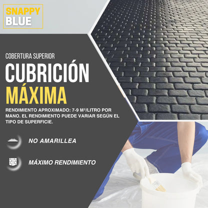 PINTURA PLÁSTICA COLORES MATE | Snappyblue®