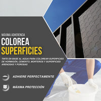 TINTA NEGRA PARA MEZCLA HORMIGÓN | Snappyblue®