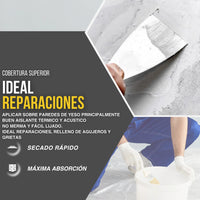 Yeso Altamente Adherente Multiusos para Enfoscado y Tabiques