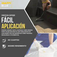 ADITIVO ANTIDESLIZANTE MULTI SUPERFICIE | Snappyblue®