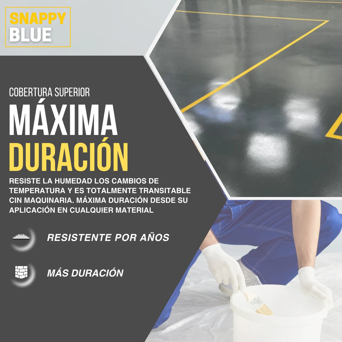 ADITIVO ANTIDESLIZANTE MULTI SUPERFICIE | Snappyblue®
