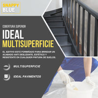 ADITIVO ANTIDESLIZANTE MULTI SUPERFICIE | Snappyblue®