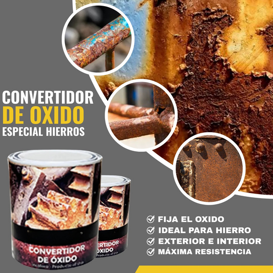 IMPRIMACIÓN PARA HIERRO Y FIJADOR DE ÓXIDO 750ml | Snappyblue®