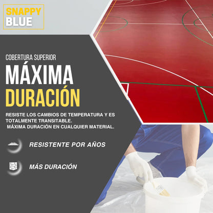 PINTURA DEPORTIVA PAVIMENTOS | Snappyblue®