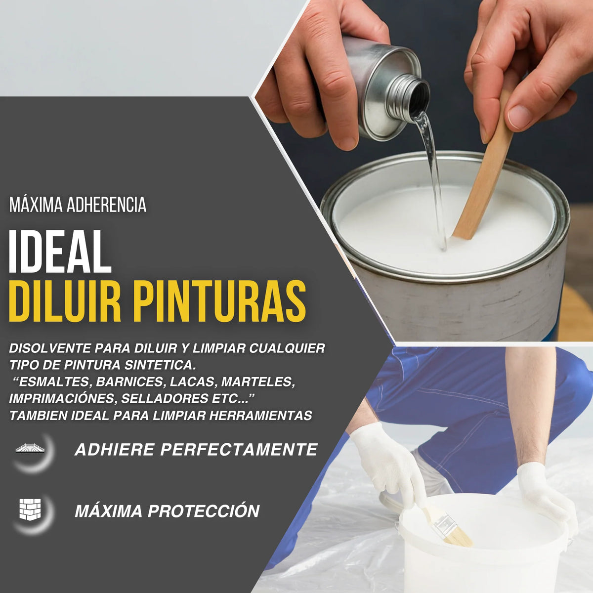 DILUYENTE DISOLVENTE UNIVERSAL | Snappyblue®