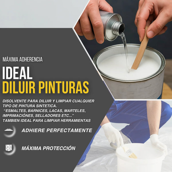 DILUYENTE DISOLVENTE UNIVERSAL | Snappyblue®