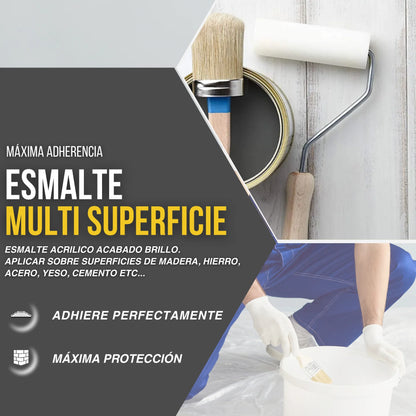 HIDRO ESMALTE AL AGUA SATINADO | Snappyblue®