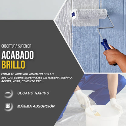 HIDRO ESMALTE AL AGUA SATINADO | Snappyblue®