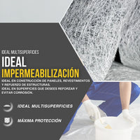 Fibra de Vidrio en Velo para Refuerzo Superficial Fino