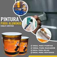 Imprimación-Esmalte Aluminio Antioxidante 2 en 1
