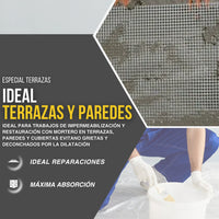 Malla de Fibra de Vidrio para Refuerzo Estructural con Resinas