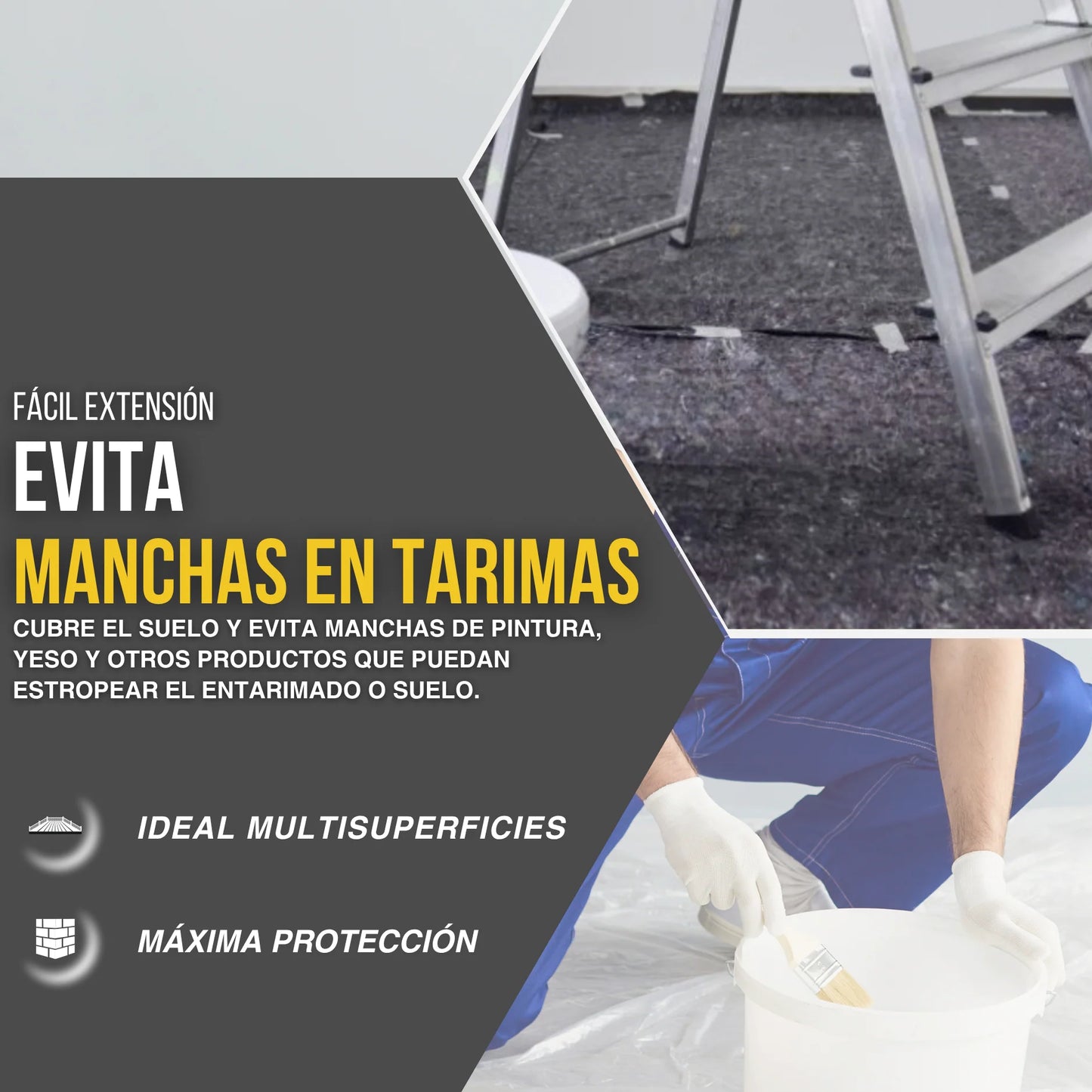 MANTA TAPA SUELOS 1 METRO x 25METROS