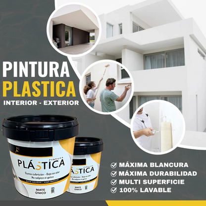 PINTURA PLÁSTICA MATE ÚNICO | Snappyblue®