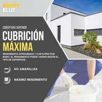 PINTURA PLÁSTICA MATE EXTERIOR | Snappyblue®