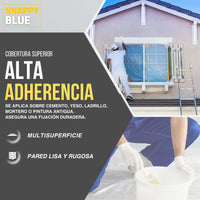 PINTURA PLÁSTICA MATE EXTERIOR | Snappyblue®