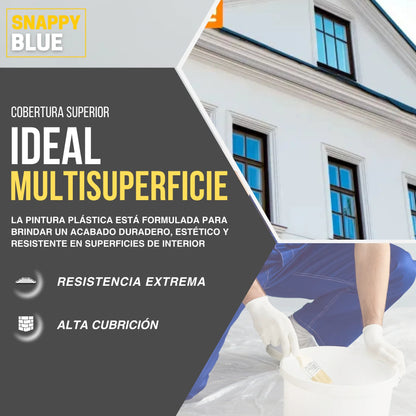 PINTURA PLÁSTICA EFECTO GOTEABLE | Snappyblue®️