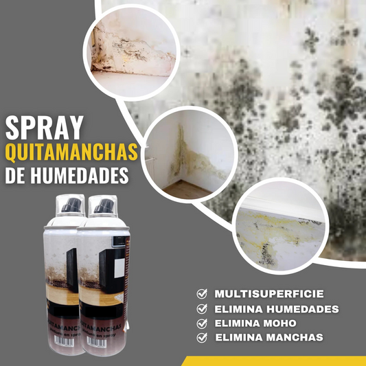 PINTURA EN SPRAY BLANCO QUITAMANCHAS ANTI HUMEDAD | Snappyblue®