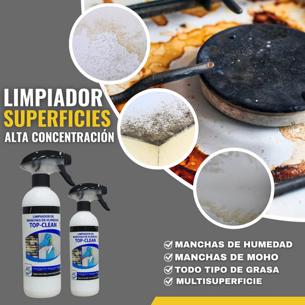 LIMPIADOR MULTI SUPERFICIES TOP CLEAN 500ml | Snappyblue®