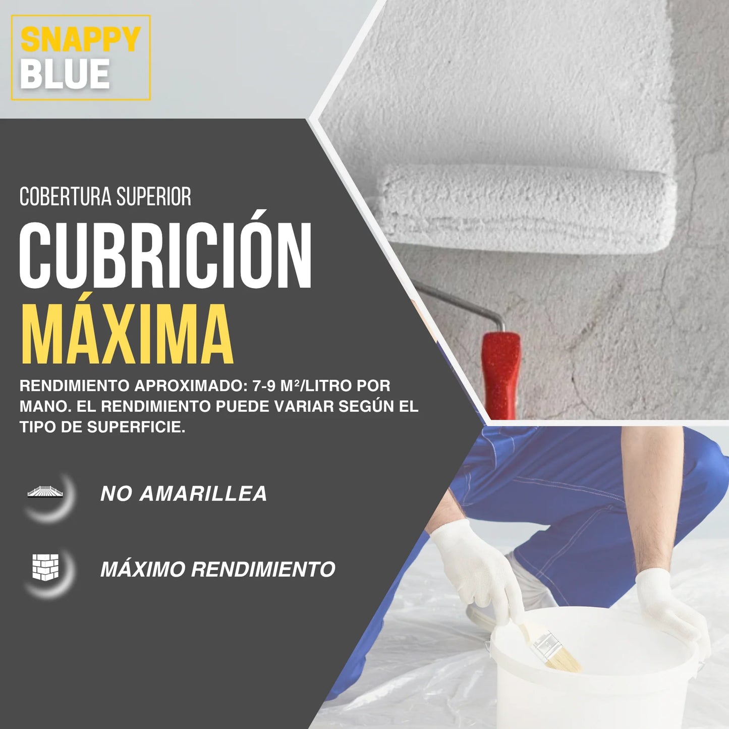 PINTURA PLÁSTICA ULTRA MATE | Snappyblue®