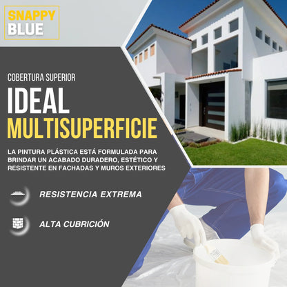 PINTURA PLÁSTICA ULTRA MATE | Snappyblue®